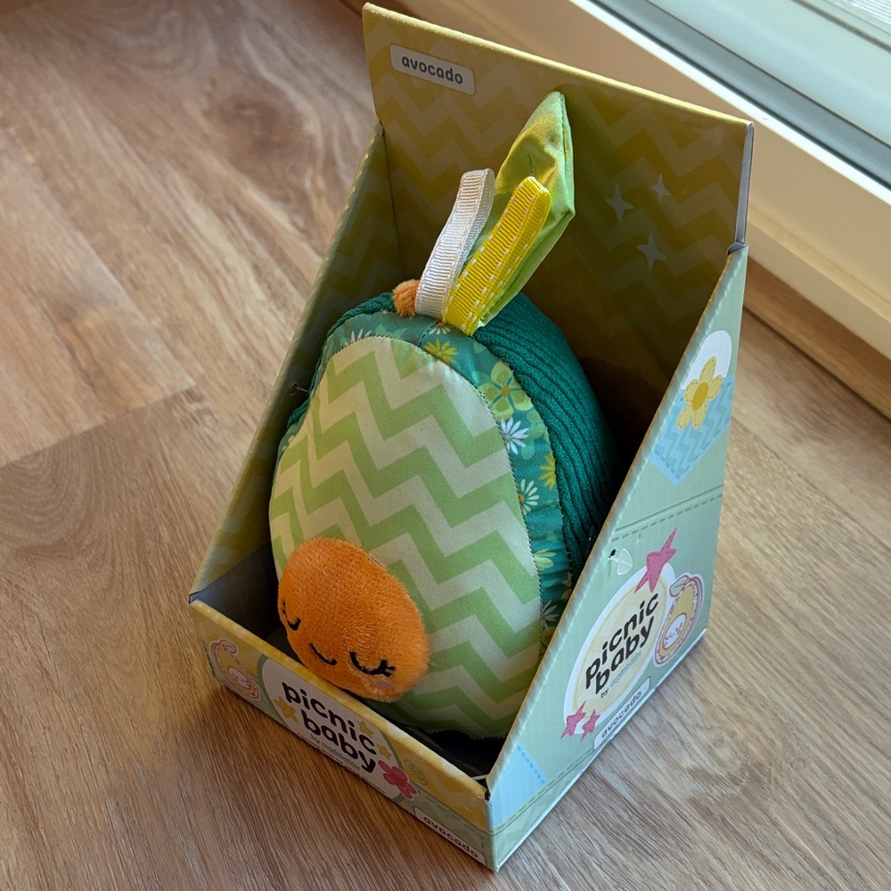 Picnic Baby Avocado Plush Toy